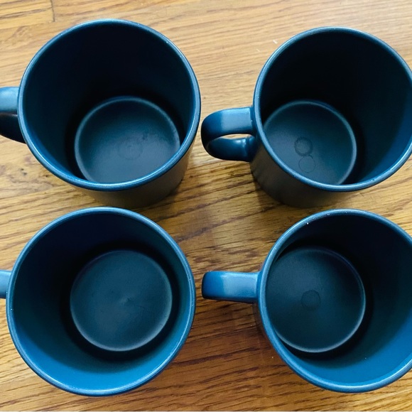 Ikea Coffee/Tea Mugs, Dark Gray, set of 4, NWOT - Picture 2 of 3
